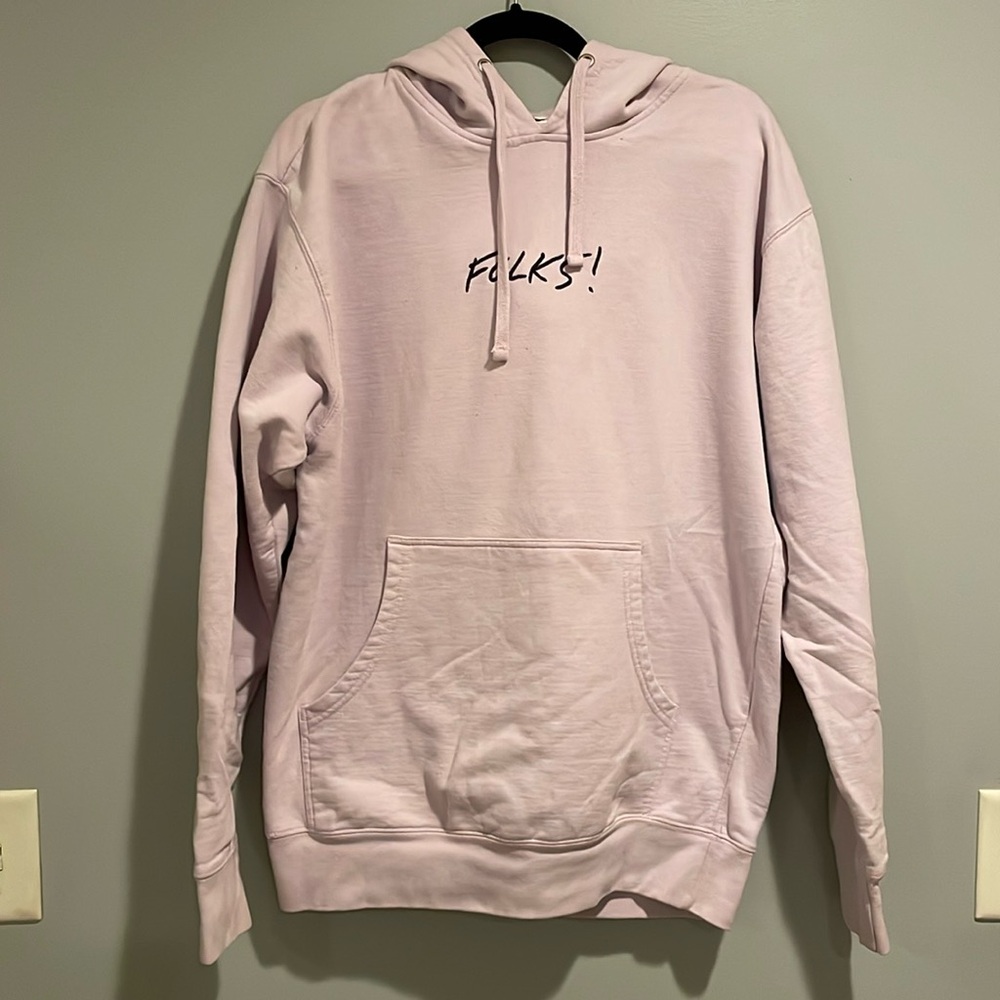 Purple Kurtis Connor Merch “Folks!” Hoodie